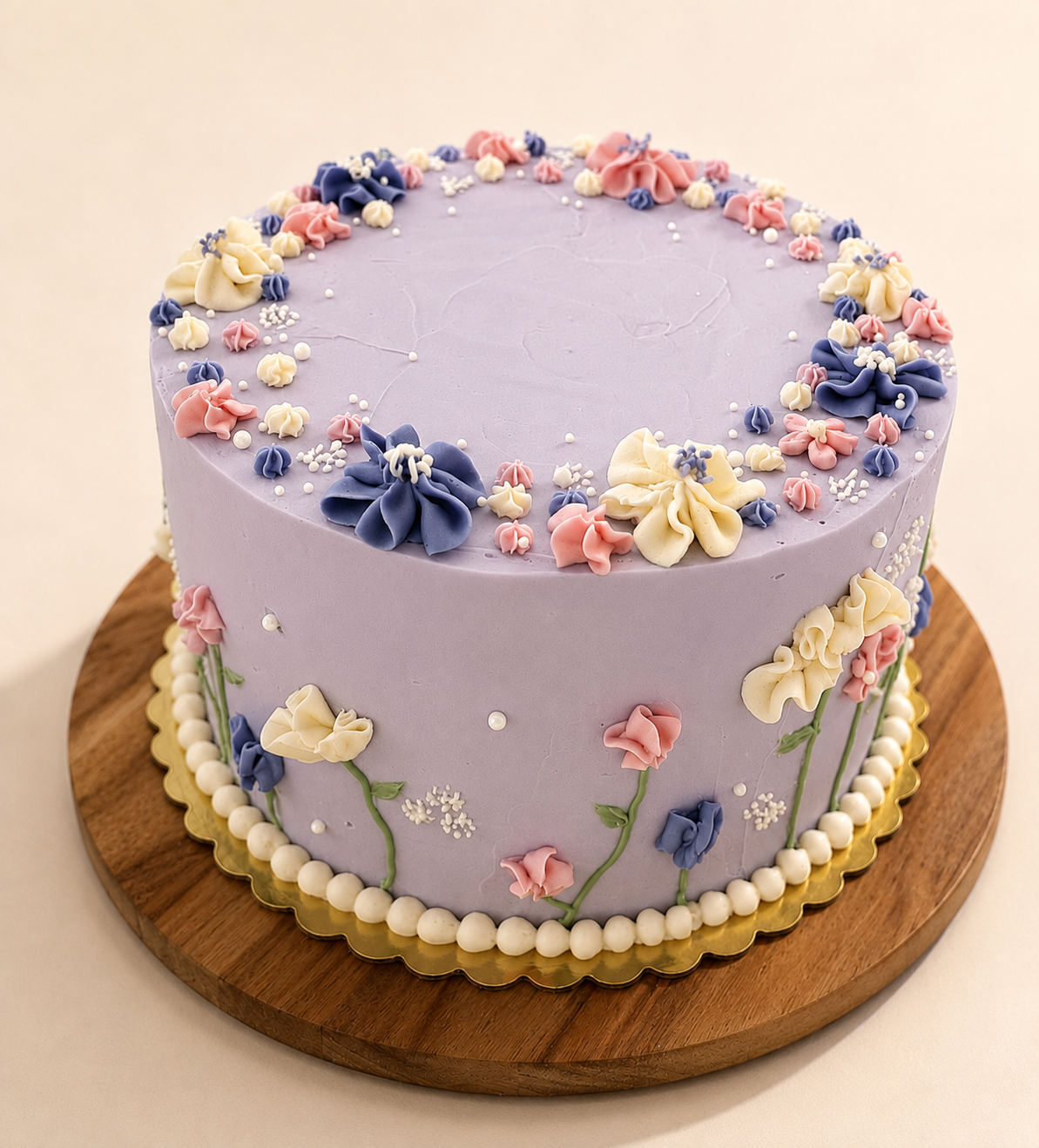 Round Layered Cake