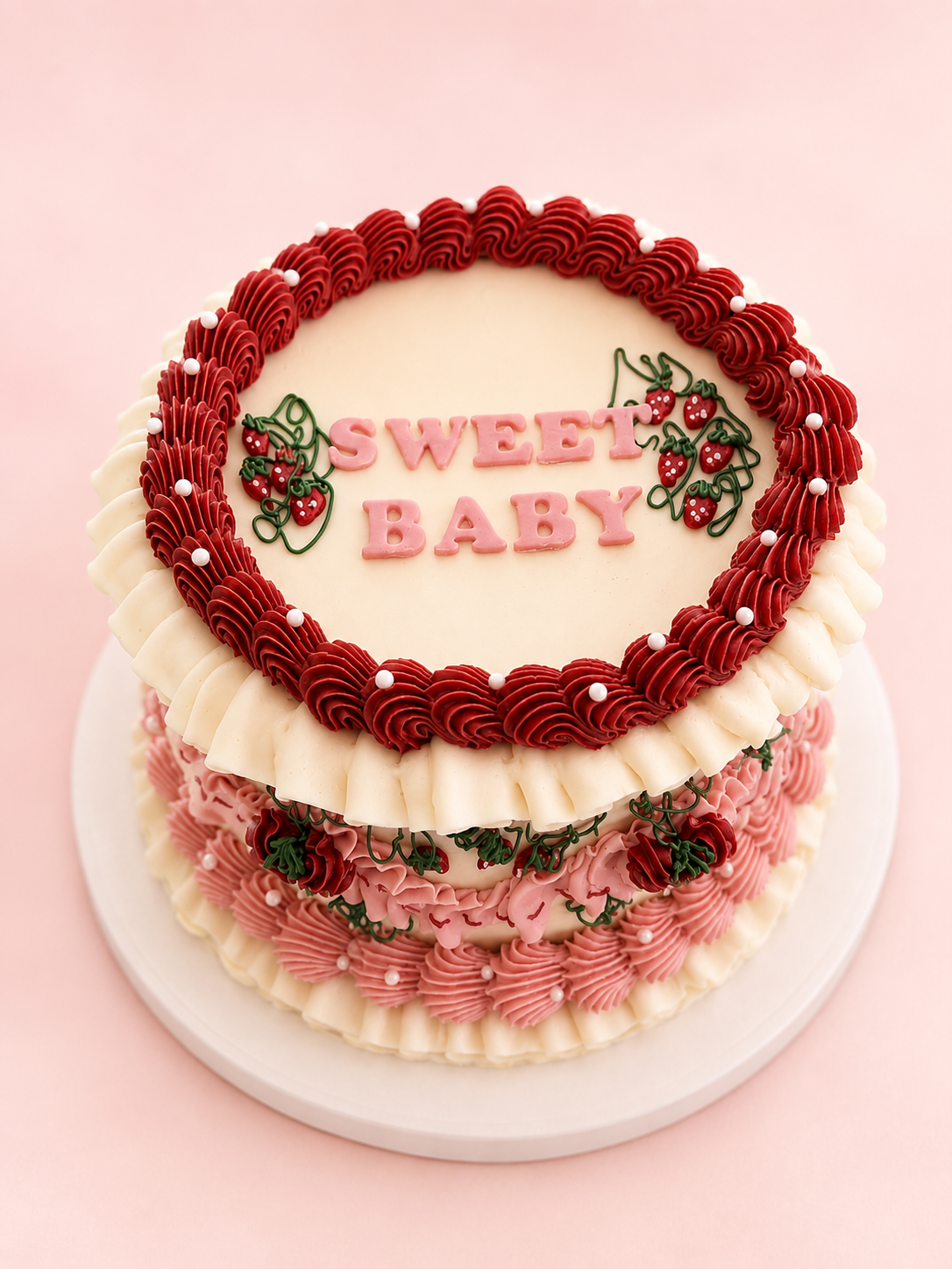 Round Layered Cake
