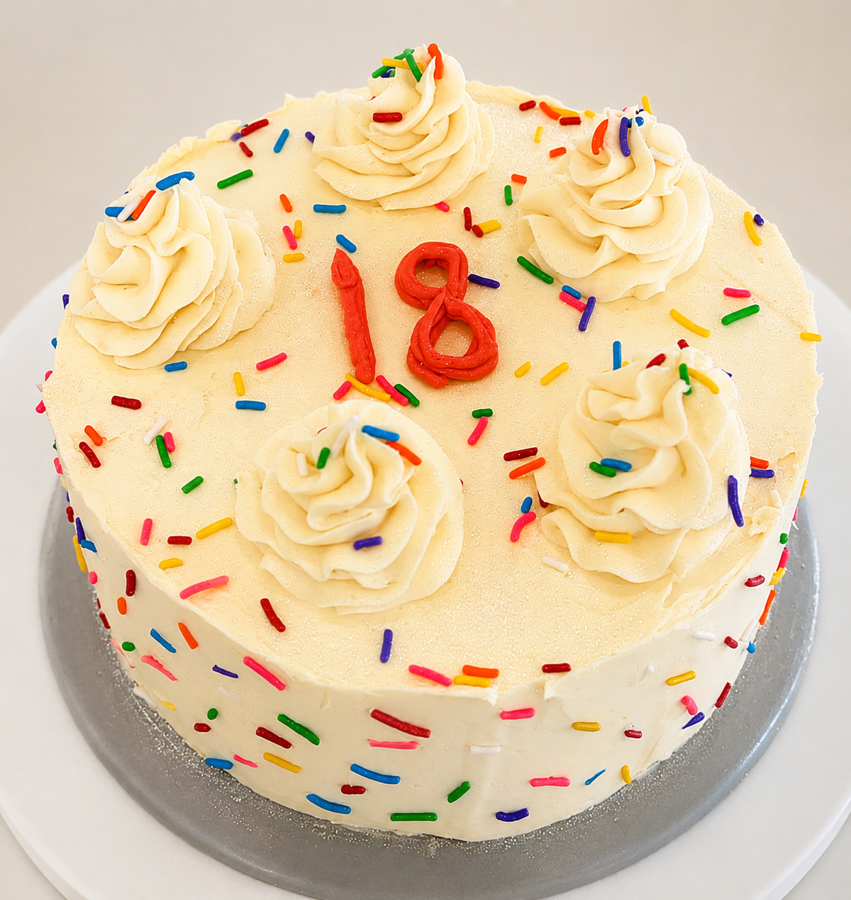 Round Layered Cake